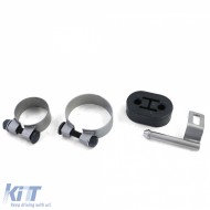 Auspuff-Endrohr-Duplexkonversion geeignet für BMW F30 F31 316 318 320 F32 F33 F36 418 420-image-6200990