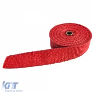 Auspuff Hitzeschutzband, rot bis 900°C, 50mmx2mm, 10 Meter-image-6204307