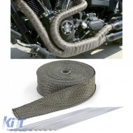 Auspuff Hitzeschutzband Thermoband Titan bis 900°C  50mmx2mm 10Meter