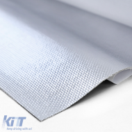Auspuff Thermo Hitzeschutzmatte, selbstklebend, aus Aluminium-Keramik, 1,5mm, 50x100cm, 500°C-image-6199122