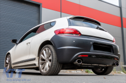 Auspuffanlage für VW Scirocco 08+ Doppelauslass Einzelauspuffrohre R Design-image-6094738