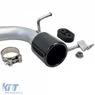 Auspuffendrohr Duplex 440 Look Umrüstung geeignet für BMW F32 F33 F36 425 428 430-image-6278313