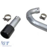 Auspuffendrohr Duplex 440 Look Umrüstung geeignet für BMW F32 F33 F36 425 428 430-image-6278315