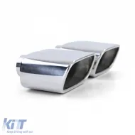Auspuffendrohre im Sportlook geeignet für BMW X5 E53 3.0i 99-06-image-6197401