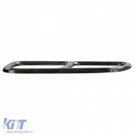 Auspuffendrohre schwarz 4-Rohr-Look geeignet für Mercedes SLK R171 08-11-image-6200611