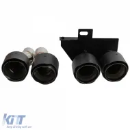 Auspuffumbaukit im Doppelrohr-Look geeignet für BMW 5er F10 F11 520 523 525 528 530-image-6204105