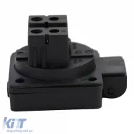 Außensteckdose für Wohnwagenmarkise mit Klappe schwarz Schuko 220 Volt-image-6193726