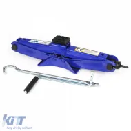 Auto-Bus-Scherenheber, hebt bis zu 2000kg / 2T, blau, 11.5cm-40cm-image-6197386