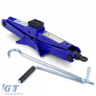 Auto-Bus-Scherenheber, hebt bis zu 2000kg / 2T, blau, 11.5cm-40cm-image-6197389