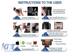 Auto Face Object Tracking Smart Shooting Phone Camera Holder 360 Rotation Mount Selfie Stick for TikTok/YouTube/Live Stream/Makeup-image-6072828