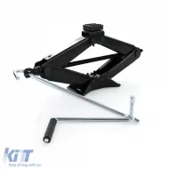 Auto-Fahrzeug Scherenheber, Pannenhilfe bis zu 2T, schwarz, 115MM-400MM-image-6202122