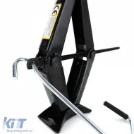 Auto-Fahrzeug Scherenheber, Pannenhilfe bis zu 2T, schwarz, 115MM-400MM-image-6202124