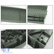 Auto-Hunderrampe, Einstiegshilfe, rutschfest, faltbar, olivgrün, 155x40cm, bis zu 90Kg-image-6278566