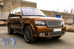 Autobiography Design karosszéria Range Rover Vogue (L322) (2002-2012) fekete/ezüst rács kiadás-image-6006300