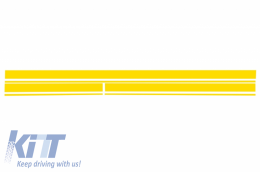 Autocollant hayon toit jaune pour Mercedes W117 C117 X117 13-16 W176 12-18--image-6033910