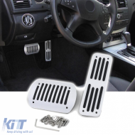 image-14-Automatic aluminum pedal set for Mercedes 124 W124 190 W201