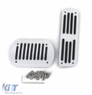 Automatisches Aluminium-Pedalset geeignet für Mercedes E-Klasse Typ W210 / W211-image-6190963