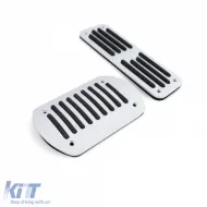 Automatisches Aluminium-Pedalset geeignet für Mercedes E-Klasse Typ W210 / W211-image-6190965