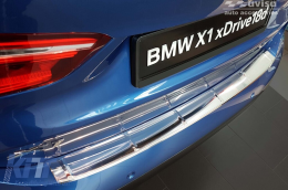 Avisa hátsó lökhárító védő BMW X1 F48 M csomaghoz 2015-2022, króm-image-6129529