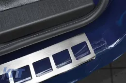 Avisa hátsó lökhárító védő Dacia Dokker 2012-2017, 2017 utáni modellekhez, króm-image-6129494