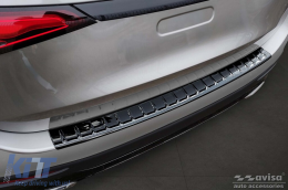 Avisa hátsó lökhárító védő Mercedes GLC X254 2022-től, fekete lakk-image-6129802