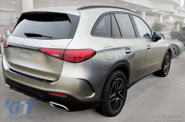 Avisa hátsó lökhárító védő Mercedes GLC X254 2022-től, fekete lakk-image-6129804