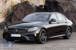 Avisa hátsó lökhárító védő Mercedes E-osztály W213 sedan 2016-2020, króm-image-6129460
