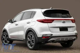 Avisa Heckstoßstangen-Schutz geeignet für Kia Sportage 2018-2021, Chrom-image-6129537