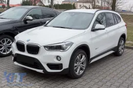 Avisa Heckstoßstangenprotektor geeignet für BMW X1 F48 2015-2021, Chrom-image-6129466