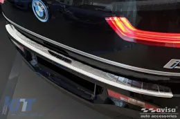Avisa Heckstoßstangenprotektor geeignet für BMW i3 nach 2017, verchromt-image-6129553