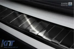 Avisa Heckstoßstangenprotektor geeignet für BMW X1 F48 2015-2019, nach 2019, Chrom-image-6129697