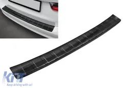 image-51-Avisa Heckstoßstangenprotektor geeignet für BMW 3er Reihe G21 Touring 2018-2022, schwarz lackiert