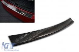 image-60-Avisa Heckstoßstangenprotektor geeignet für BMW X6 E71 2009-2014, schwarze Lackierung