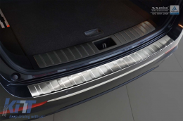 Avisa Heckstoßstangenprotektor geeignet für Kia Optima Kombi 2016-2018, nach 2018, Chrom-image-6211708