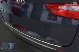 Avisa Heckstoßstangenprotektor geeignet für Kia Optima Kombi 2016-2018, nach 2018, Chrom-image-6211710