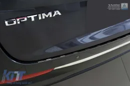 Avisa Heckstoßstangenprotektor geeignet für Kia Optima Kombi 2016-2018, nach 2018, schwarz lackiert-image-6211865