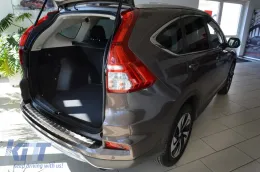 Avisa Heckstoßstangenprotektor geeignet für Honda CR-V 2015-2018, verchromt-image-6129469