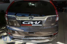 Avisa Heckstoßstangenprotektor geeignet für Honda CR-V 2015-2018, verchromt-image-6129471