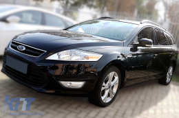 Avisa Heckstoßstangenprotektor geeignet für Ford Mondeo Kombi 2010-2014, Chrom-image-6129652