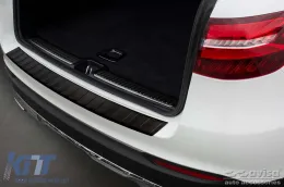 Avisa Heckstoßstangenprotektor geeignet für Mercedes GLC X253 5 Türen, Hybrid 2015-2022, matt schwarz-image-6129678