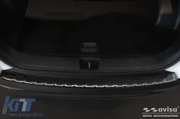 Avisa Heckstoßstangenprotektor geeignet für Hyundai Tucson nach 2020, schwarz lackiert-image-6129684