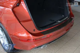 Avisa Heckstoßstangenprotektor geeignet für Audi Q5 2006-2017, Carbonfarbe-image-6129773