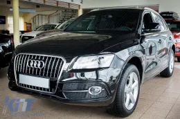 Avisa Heckstoßstangenprotektor geeignet für Audi Q5 2008-2012, SQ5 nach 2013, schwarz lackiert-image-6129798