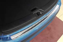 Avisa Heckstoßstangenprotektor geeignet für Nissan Qashqai 2017-2021, Chrom-image-6211579