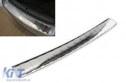 image-15-Avisa Heckstoßstangenprotektor geeignet für Skoda Superb Liftback 2015-2019, nach 2019, Chrom