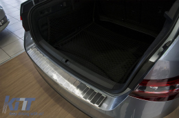 Avisa Heckstoßstangenprotektor geeignet für Skoda Superb Liftback 2015-2019, nach 2019, Chrom-image-6211585