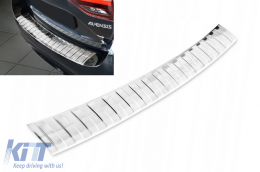 image-19-Avisa Heckstoßstangenprotektor geeignet für Toyota Avensis Kombi 2015-2018, chrom