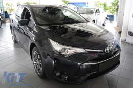 Avisa Heckstoßstangenprotektor geeignet für Toyota Avensis Kombi 2015-2018, chrom-image-6211607