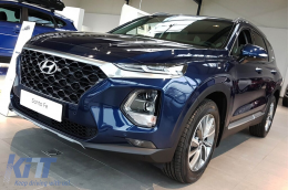 Avisa Heckstoßstangenprotektor geeignet für Hyundai Santa Fe 2018-2020, Chrom-image-6211622