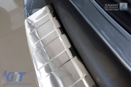 Avisa Heckstoßstangenprotektor geeignet für Nissan X-Trail T32 2017-2021, verchromt-image-6211673